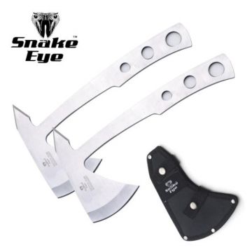 SNAKE EYE SE-107-S2 2PCS THROWING AXE SET 9.5" OVERALL